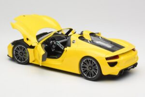 Porsche 918 Spyder Keltainen Minichamps 1:18 110062434 Metalli — kuva 5 / 8