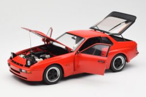 Porsche 924 Carrera GT Guards Punainen AUTOart 1:18 78003 Metalli — kuva 2 / 8
