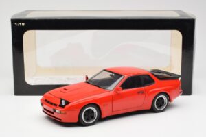 Porsche 924 Carrera GT Guards Punainen AUTOart 1:18 78003 Metalli — kuva 8 / 8