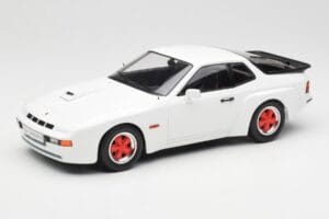 Porsche 924 Carrera GT Valkoinen & Punaiset Vanteet MCG 1:18 MCG18303 Metalli