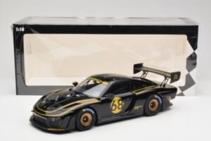 Porsche 935/19 Musta Kultaraidoilla Minichamps 1:18 155067568 Metalli — kuva 6 / 6