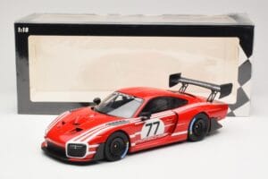 Porsche 935/19 Punainen Valkoisilla Raidoilla Minichamps 1:18 155067577 Metalli — kuva 6 / 6
