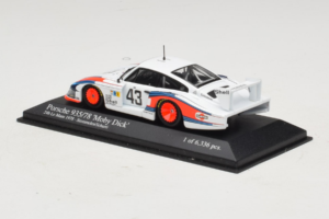 Porsche 935/78 Moby Dick #43 R. Stommelen / M. Schurti 24 Hours of Le Mans 1978 Minichamps 1:43 430786743 Metalli — kuva 3 / 4