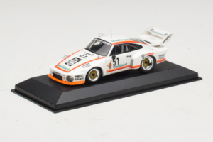 Porsche 935 Vaillant #51 B. Wollek Zolder 1977 Minichamps 1:43 400776351 Metalli — kuva 2 / 4