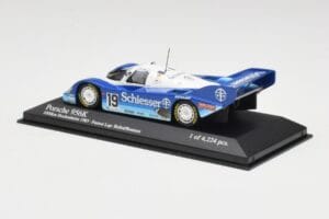 Porsche 956 #1 Brun S. Bellof / T. Boutsen Hockenheim 1985 Minichamps 1:43 430856699 Metalli — kuva 3 / 4
