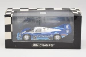Porsche 956 #1 Brun S. Bellof / T. Boutsen Hockenheim 1985 Minichamps 1:43 430856699 Metalli — kuva 4 / 4