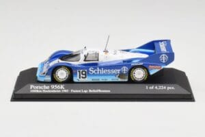 Porsche 956 #1 Brun S. Bellof / T. Boutsen Hockenheim 1985 Minichamps 1:43 430856699 Metalli