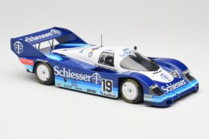 Porsche 956K Group C #19 Brun Motorsport Schiesser S. Bellof / T. Boutsen 1000km Hockenheim 1985 Minichamps 1:18 155856619 Me — kuva 4 / 6