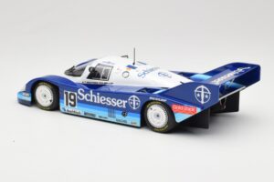 Porsche 956K Group C #19 Brun Motorsport Schiesser S. Bellof / T. Boutsen 1000km Hockenheim 1985 Minichamps 1:18 155856619 Me — kuva 5 / 6