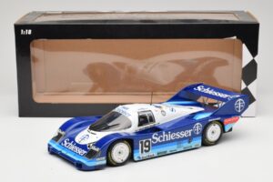 Porsche 956K Group C #19 Brun Motorsport Schiesser S. Bellof / T. Boutsen 1000km Hockenheim 1985 Minichamps 1:18 155856619 Me — kuva 6 / 6