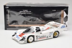 Porsche 956K #1 B. Wollek Joest Racing Zolder 1983 Winner Minichamps 1:18 153836601 Metalli — kuva 6 / 6