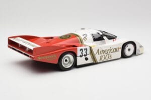 Porsche 956L #33 D. Hobbs / G. Gartner / J. Edwards 24 Hours of Le Mans 1985 Minichamps 1:18 183856933 Metalli — kuva 3 / 8