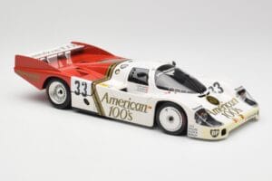 Porsche 956L #33 D. Hobbs / G. Gartner / J. Edwards 24 Hours of Le Mans 1985 Minichamps 1:18 183856933 Metalli — kuva 6 / 8