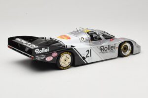 Porsche 956L #21 Rollei A. de Cadenet / C. Ballot-Lena 24 Hours of Le Mans 1984 Minichamps 1:18 183846921 Metalli — kuva 3 / 8