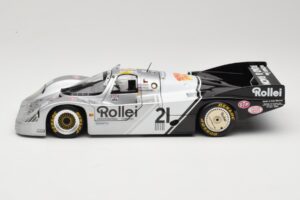 Porsche 956L #21 Rollei A. de Cadenet / C. Ballot-Lena 24 Hours of Le Mans 1984 Minichamps 1:18 183846921 Metalli — kuva 4 / 8