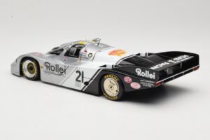 Porsche 956L #21 Rollei A. de Cadenet / C. Ballot-Lena 24 Hours of Le Mans 1984 Minichamps 1:18 183846921 Metalli — kuva 7 / 8