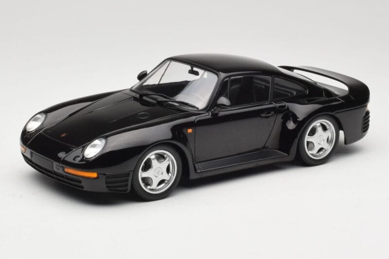 Porsche 959 Musta Minichamps 1:18 155066207 Metalli