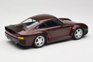 Porsche 959 Dark Red Metallic Minichamps 1:18 155066204 Metalli — kuva 2 / 6