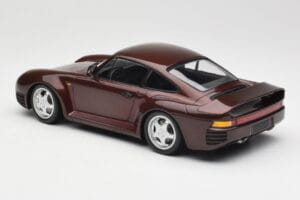 Porsche 959 Dark Red Metallic Minichamps 1:18 155066204 Metalli — kuva 4 / 6