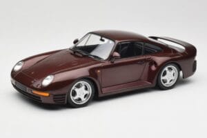 Porsche 959 Dark Red Metallic Minichamps 1:18 155066204 Metalli
