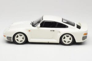 Porsche 959 Grand Prix White Minichamps 1:18 155066202 Metalli — kuva 3 / 6