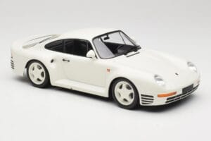 Porsche 959 Grand Prix White Minichamps 1:18 155066202 Metalli — kuva 4 / 6