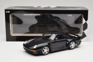 Porsche 959 Grey Metallic Minichamps 1:18 155066205 Metalli — kuva 6 / 6