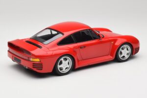 Porsche 959 Guards Punainen Minichamps 1:18 155066200 Metalli — kuva 2 / 6