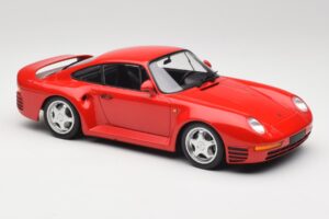 Porsche 959 Guards Punainen Minichamps 1:18 155066200 Metalli — kuva 4 / 6