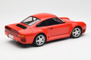 Porsche 959 Punainen AUTOart 1:18 78082 Metalli — kuva 3 / 8
