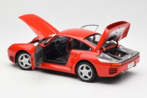 Porsche 959 Punainen AUTOart 1:18 78082 Metalli — kuva 5 / 8
