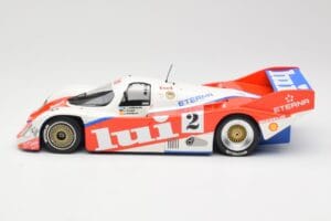 Porsche 962 #2 Brun Motorsport J. Mass / O. Larrauri 1000km Nürburgring 1987 Minichamps 1:18 155876502 Metalli — kuva 3 / 6