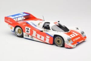 Porsche 962 #2 Brun Motorsport J. Mass / O. Larrauri 1000km Nürburgring 1987 Minichamps 1:18 155876502 Metalli — kuva 4 / 6