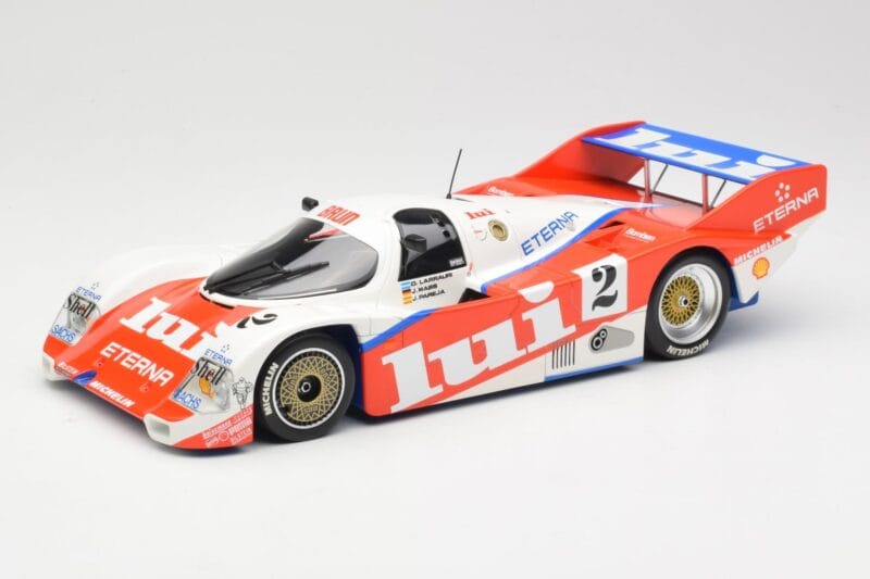 Porsche 962 #2 Brun Motorsport J. Mass / O. Larrauri 1000km Nürburgring 1987 Minichamps 1:18 155876502 Metalli