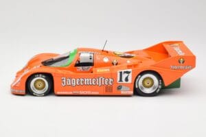 Porsche 962C #17 Jägermeister T. Boutsen / F. Jelinski 1000km Spa 1986 Minichamps 1:18 155866517 Metalli — kuva 3 / 6