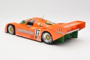 Porsche 962C #17 Jägermeister T. Boutsen / F. Jelinski 1000km Spa 1986 Minichamps 1:18 155866517 Metalli — kuva 5 / 6