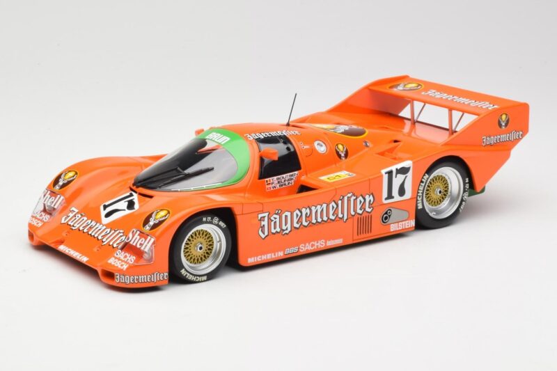 Porsche 962C #17 Jägermeister T. Boutsen / F. Jelinski 1000km Spa 1986 Minichamps 1:18 155866517 Metalli