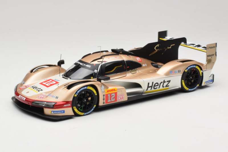 Porsche 963 LMDh #12 Hertz Team JOTA W. Stevens / C. Ilott Winner 6 Hours of Spa-Francorchamps 2024 Norev 1:18 187160 Metalli
