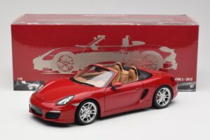 Porsche Boxster 981 S Guards Punainen Minichamps 1:18 110062031 Metalli — kuva 8 / 8