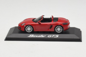 Porsche Boxster 981 GTS Punainen Minichamps 1:43 WAP0200140E Metalli