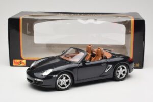 Porsche Boxster S 986 Sininen Maisto 1:18 31123 Metalli — kuva 8 / 8