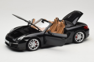 Porsche Boxster S 981 Basalt Black Minichamps 1:18 WAP0210160C Metalli — kuva 2 / 8