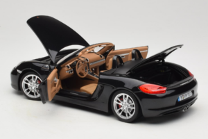 Porsche Boxster S 981 Basalt Black Minichamps 1:18 WAP0210160C Metalli — kuva 5 / 8