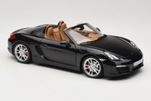 Porsche Boxster S 981 Basalt Black Minichamps 1:18 WAP0210160C Metalli — kuva 6 / 8