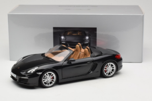 Porsche Boxster S 981 Basalt Black Minichamps 1:18 WAP0210160C Metalli — kuva 8 / 8