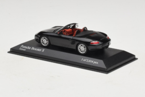 Porsche Boxster 986 S Musta Minichamps 1:43 400062070 Metalli — kuva 3 / 4
