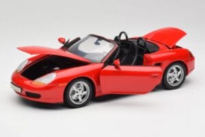 Porsche Boxster S 986 Guards Punainen UT Models 1:18 27861-M1 Metalli — kuva 2 / 8