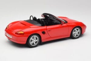 Porsche Boxster S 986 Guards Punainen UT Models 1:18 27861-M1 Metalli — kuva 3 / 8