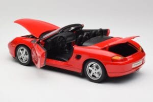 Porsche Boxster S 986 Guards Punainen UT Models 1:18 27861-M1 Metalli — kuva 5 / 8