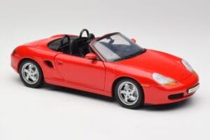 Porsche Boxster S 986 Guards Punainen UT Models 1:18 27861-M1 Metalli — kuva 6 / 8
